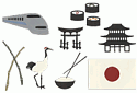 Quickutz Die Set - Japan Collection
