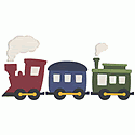 QuicKutz Christmas Die - Train